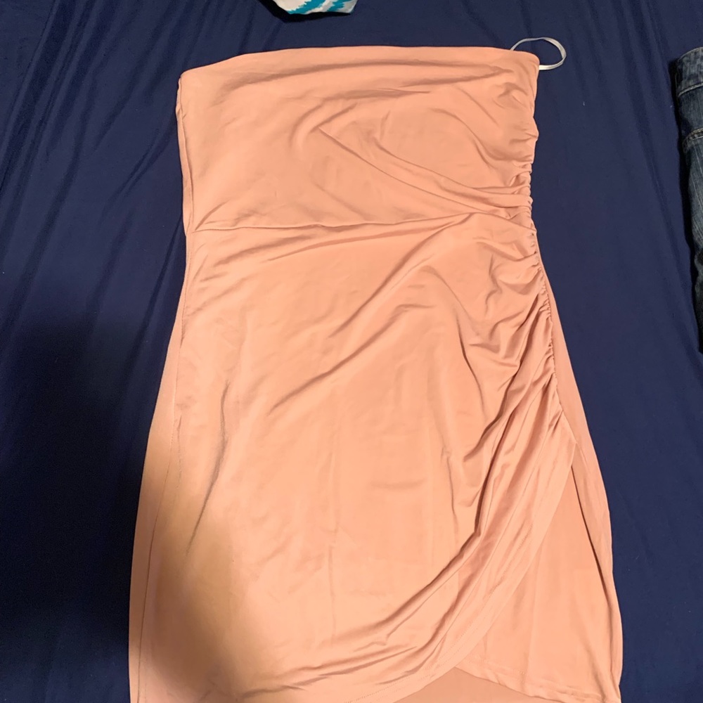 Strapless dress